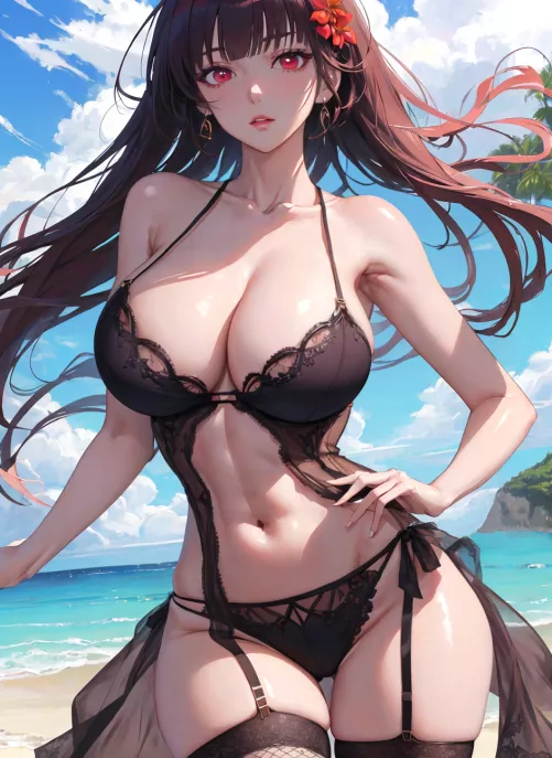 Lingerie-Like Swimsuit [AI]