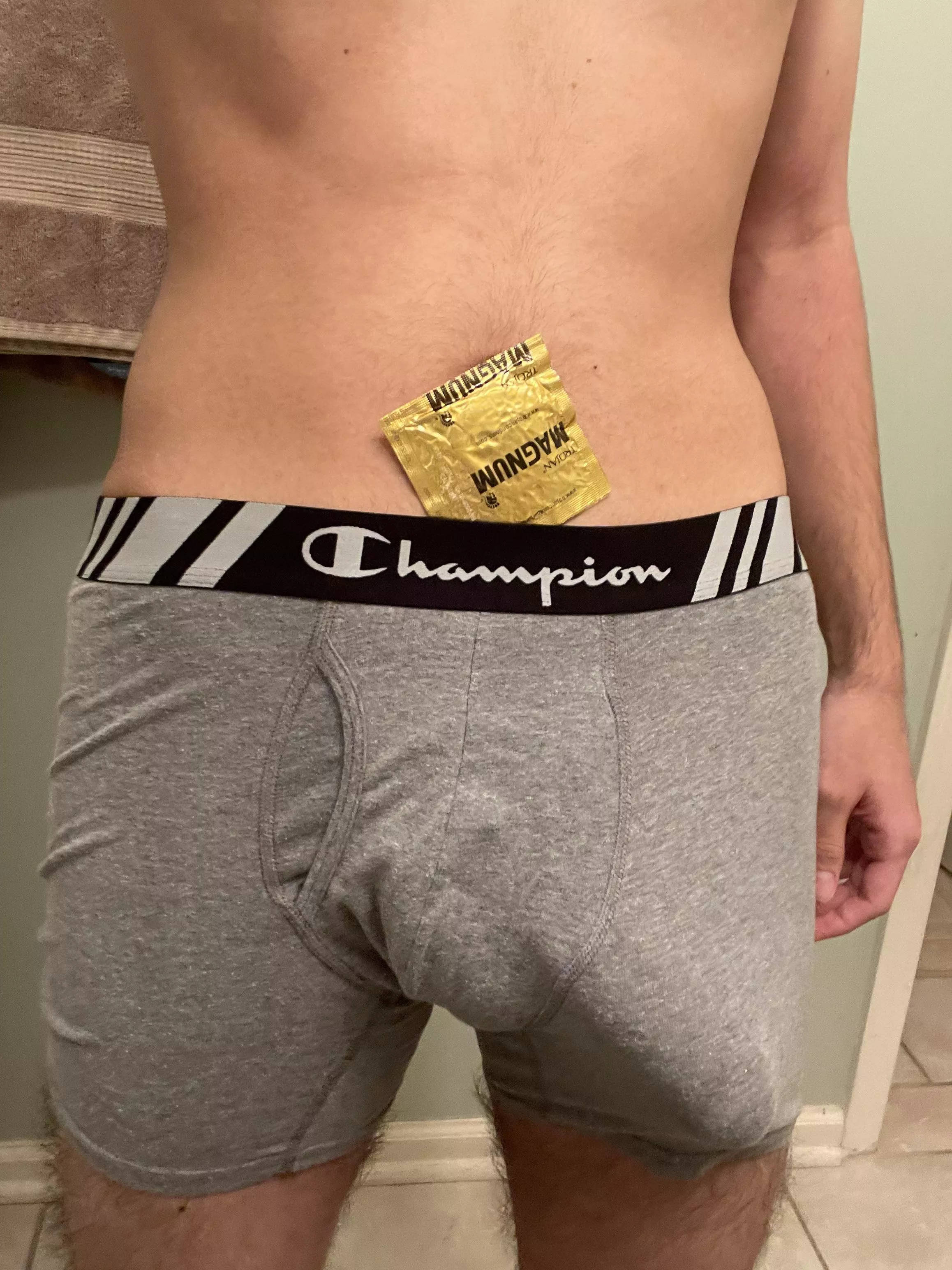 Magnum XLs barely fit me…