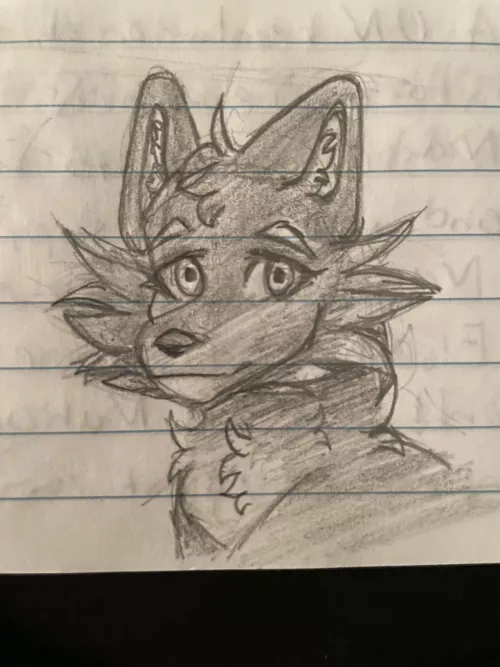 might do some traditional sketches like this, so drop your sona in the comments!