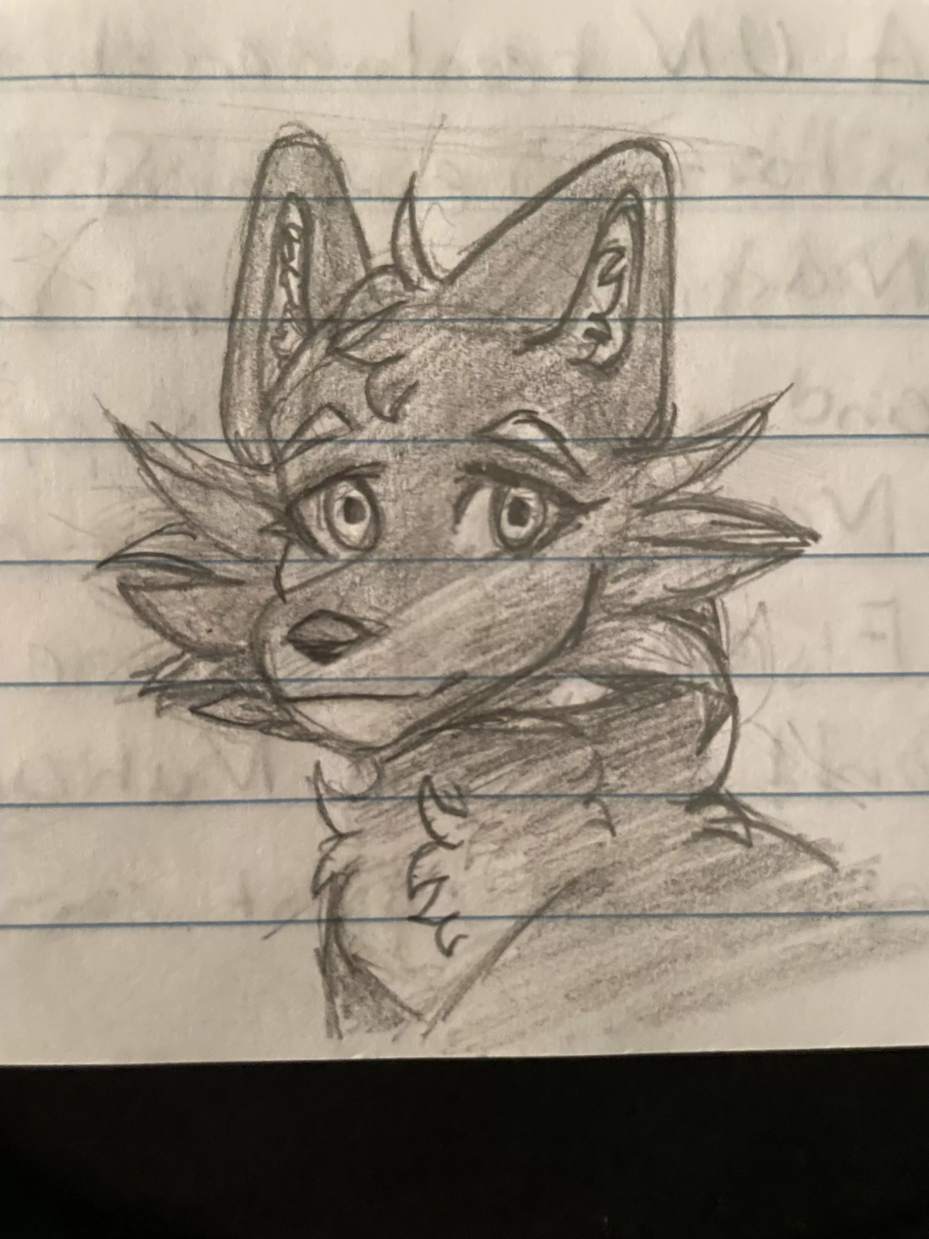 might do some traditional sketches like this, so drop your sona in the comments!