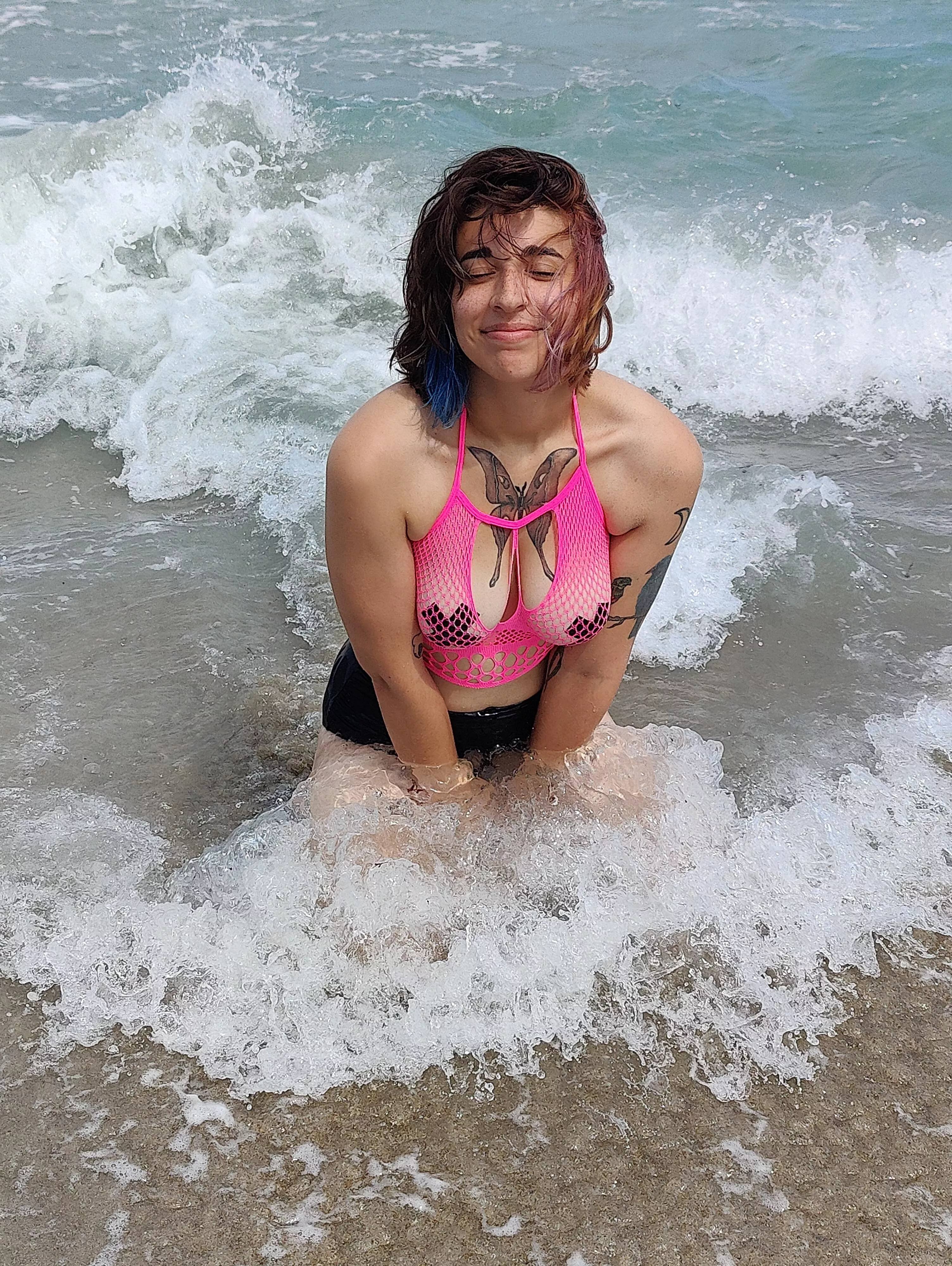 My proper beach attire