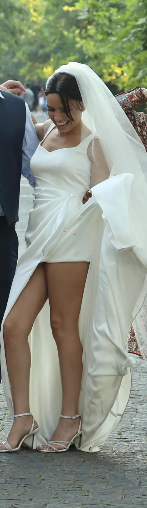 My wife on wedding day