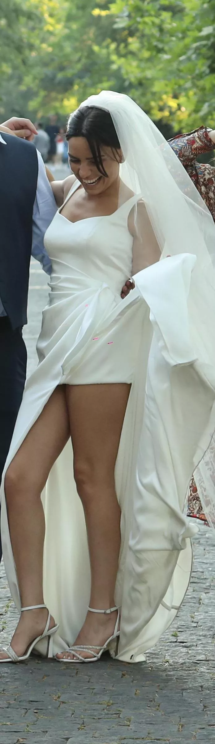 My wife on wedding day