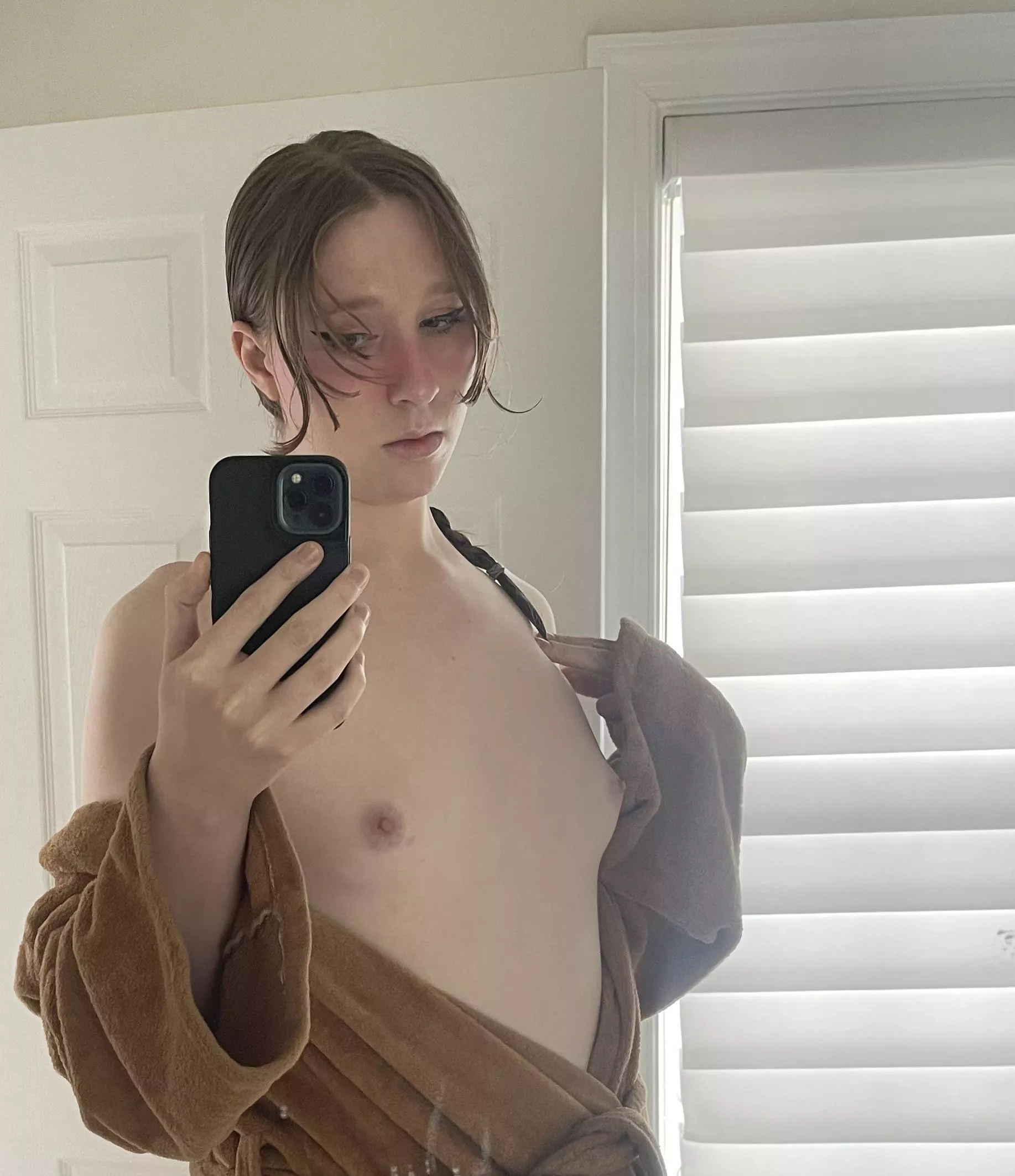 Oops my robe slipped 🫢