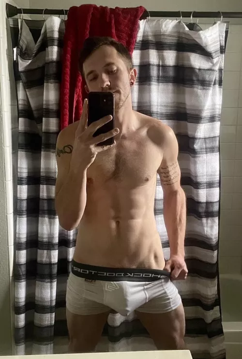 Rise and shine, wonder if these might be too revealing to wear at the pool today…