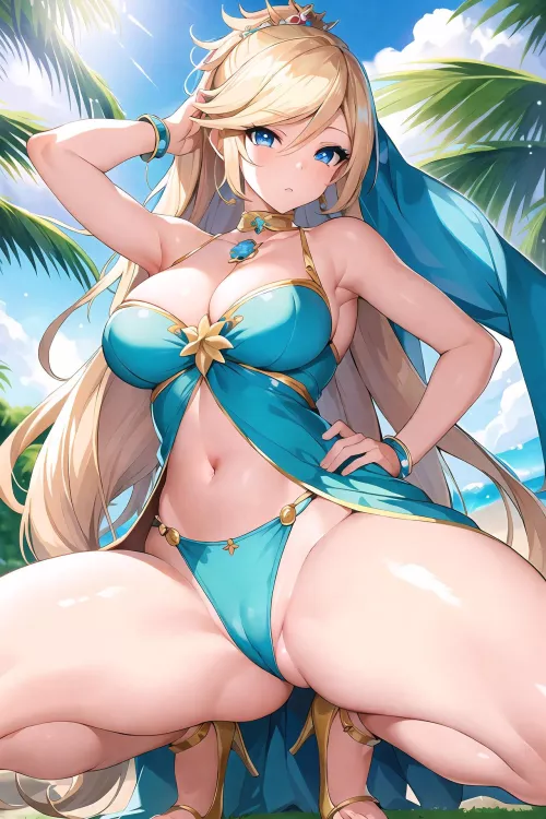 Rosalina didn’t invite Lumas (OC) (AI)