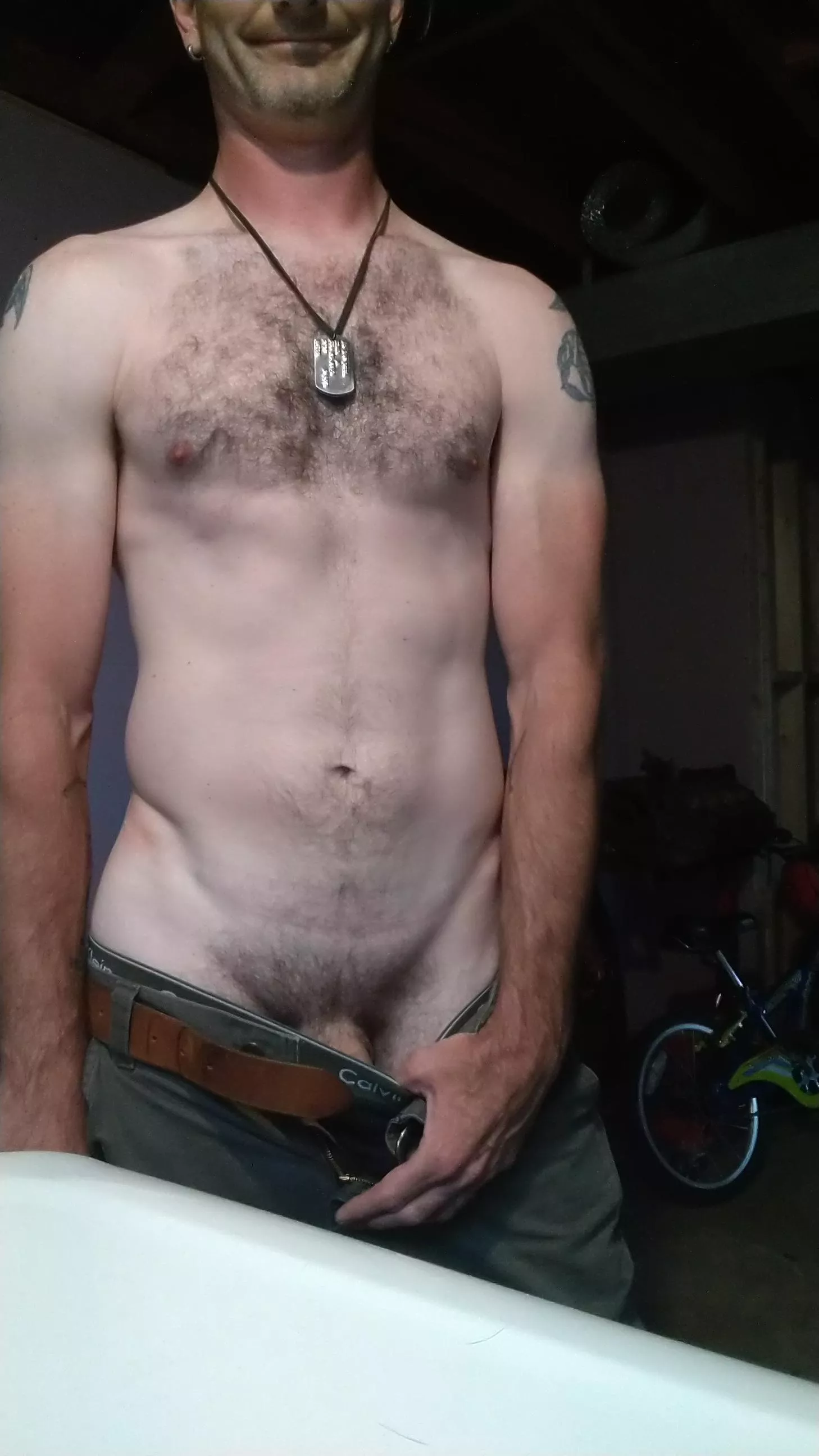 Tease of shaft before mowing the grass. (36)