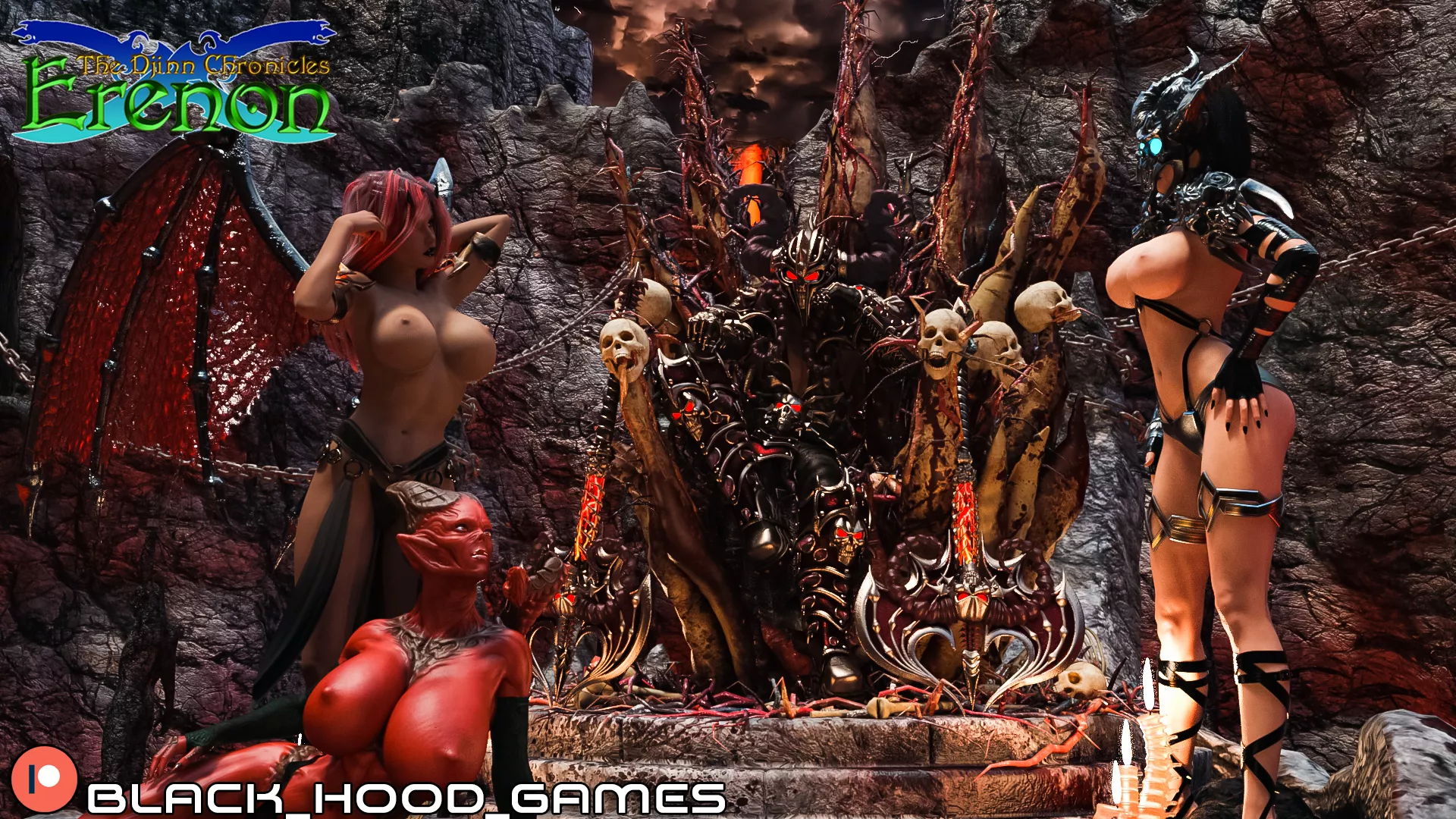 The lewd king - fuck them all | final free release (Black Hood Games) [The Djinn Chronicles: Erenon]