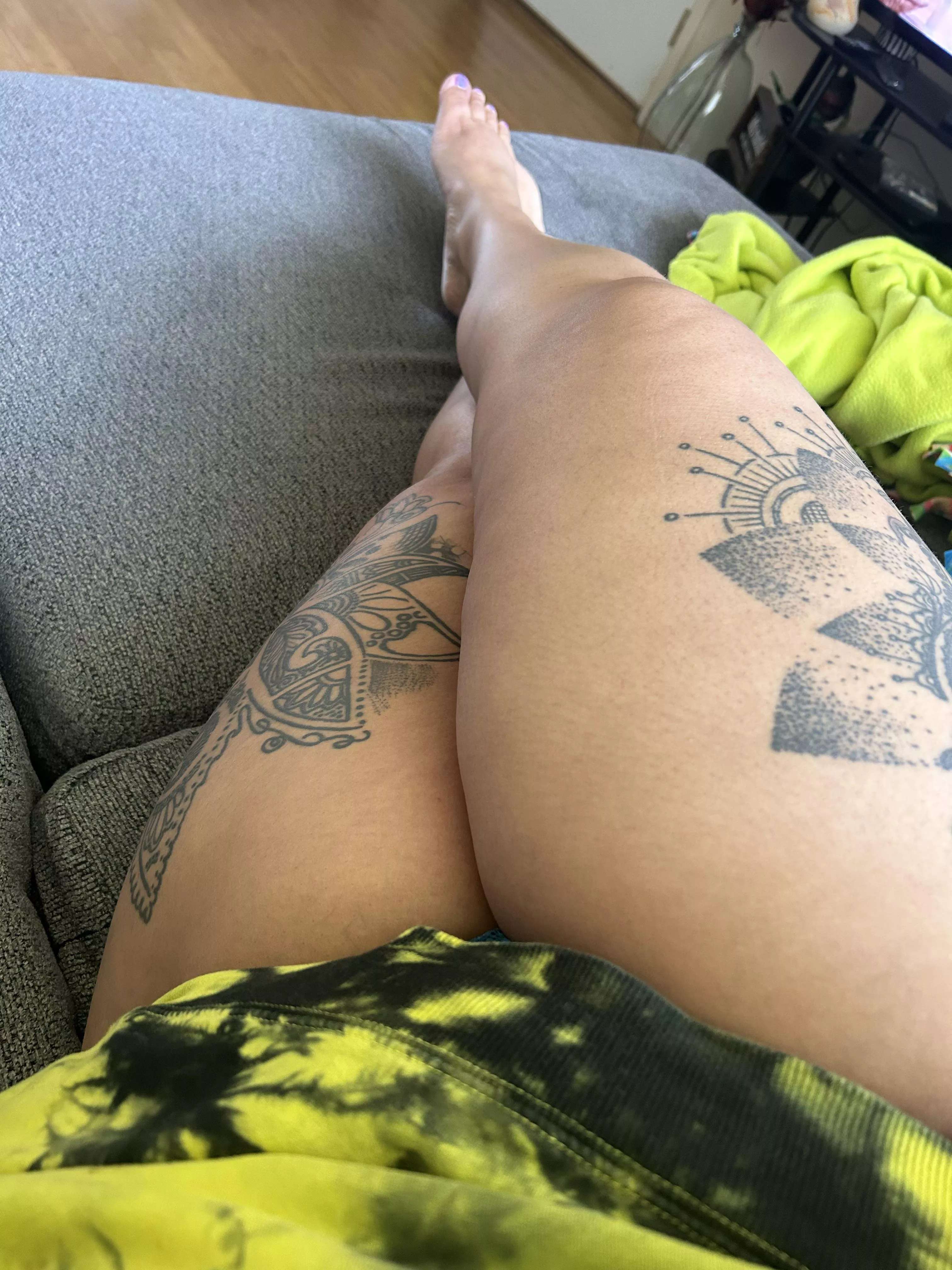 Thick thighs, save lives.