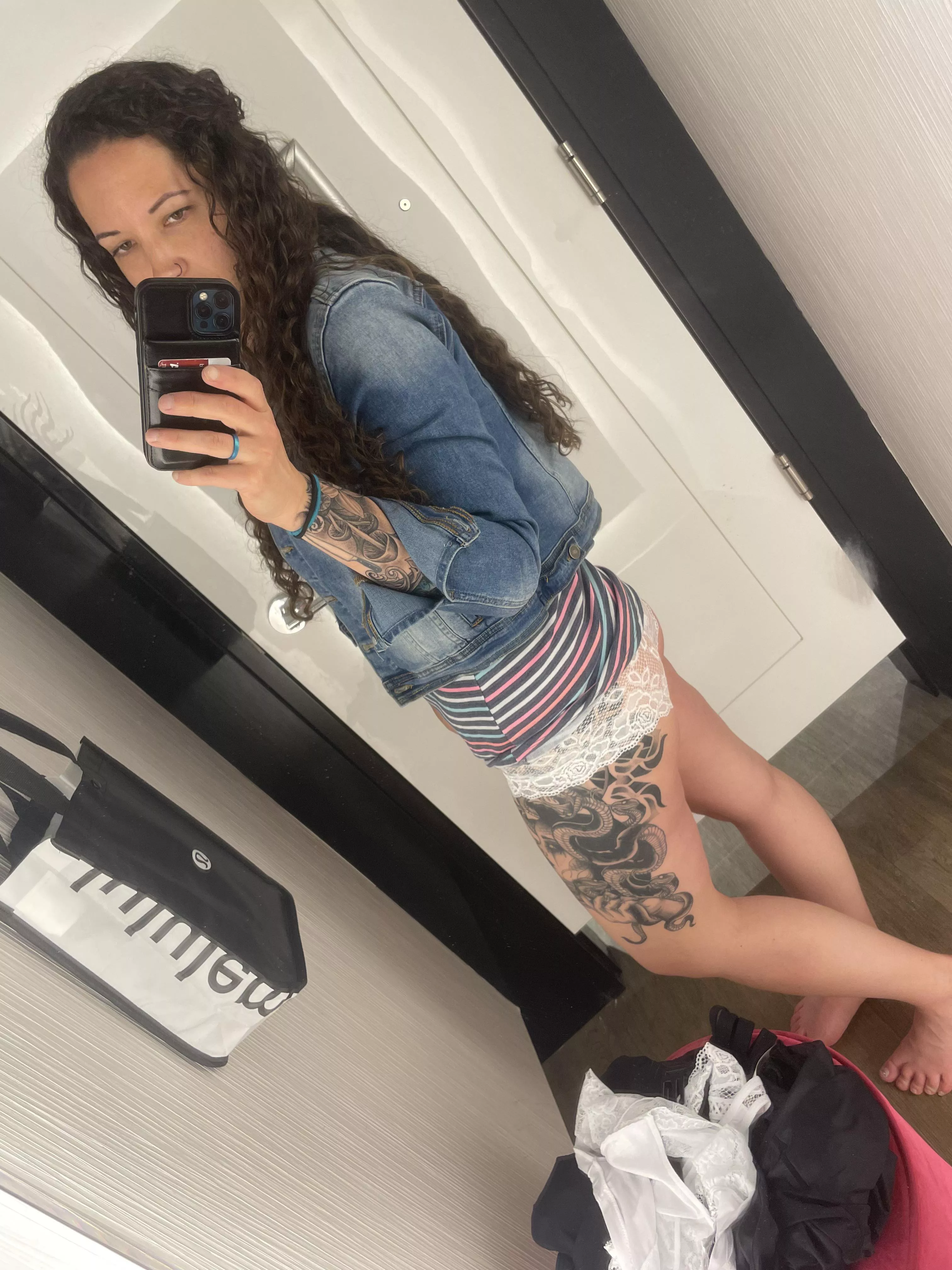 Who wants to see me take these off