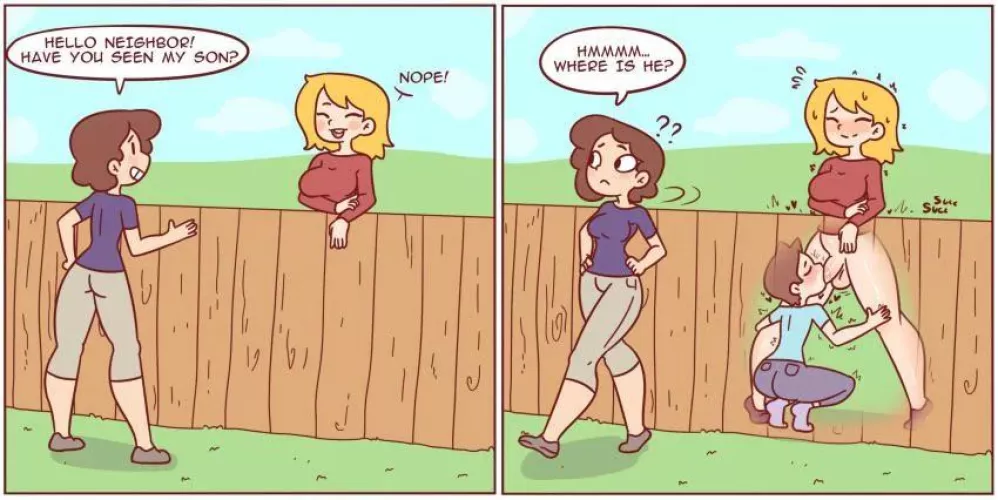 Why can't i have a neighbor like her 😍🥵