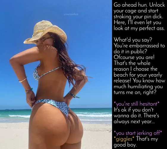 Will you lick up your cum once you're done?