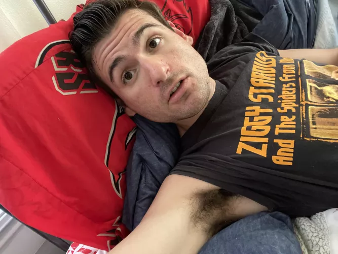 Would you want to touch that armpit?