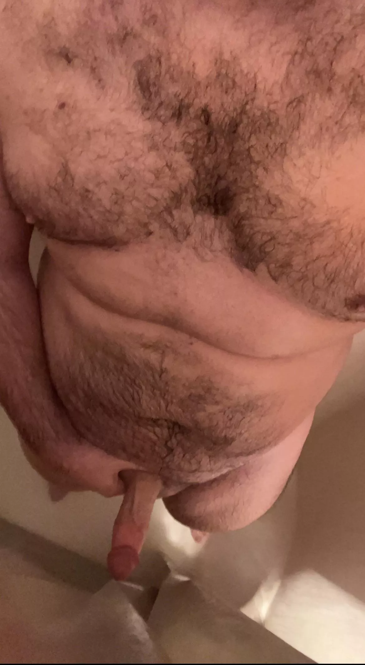 Bear… wet and hard.