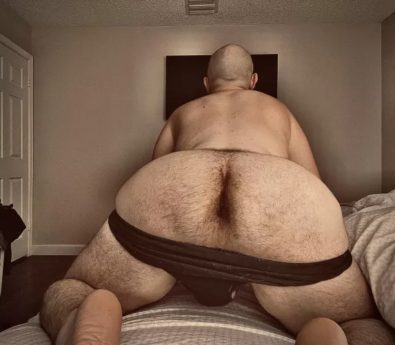 Big hairy ass
