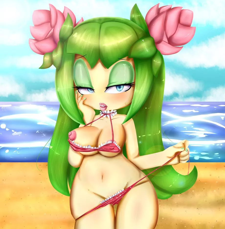 Cosmo the summer time seedrian [artist: Tenshigarden]