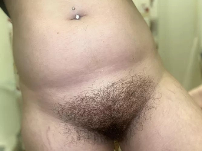 Do you like my belly button ring & bush?