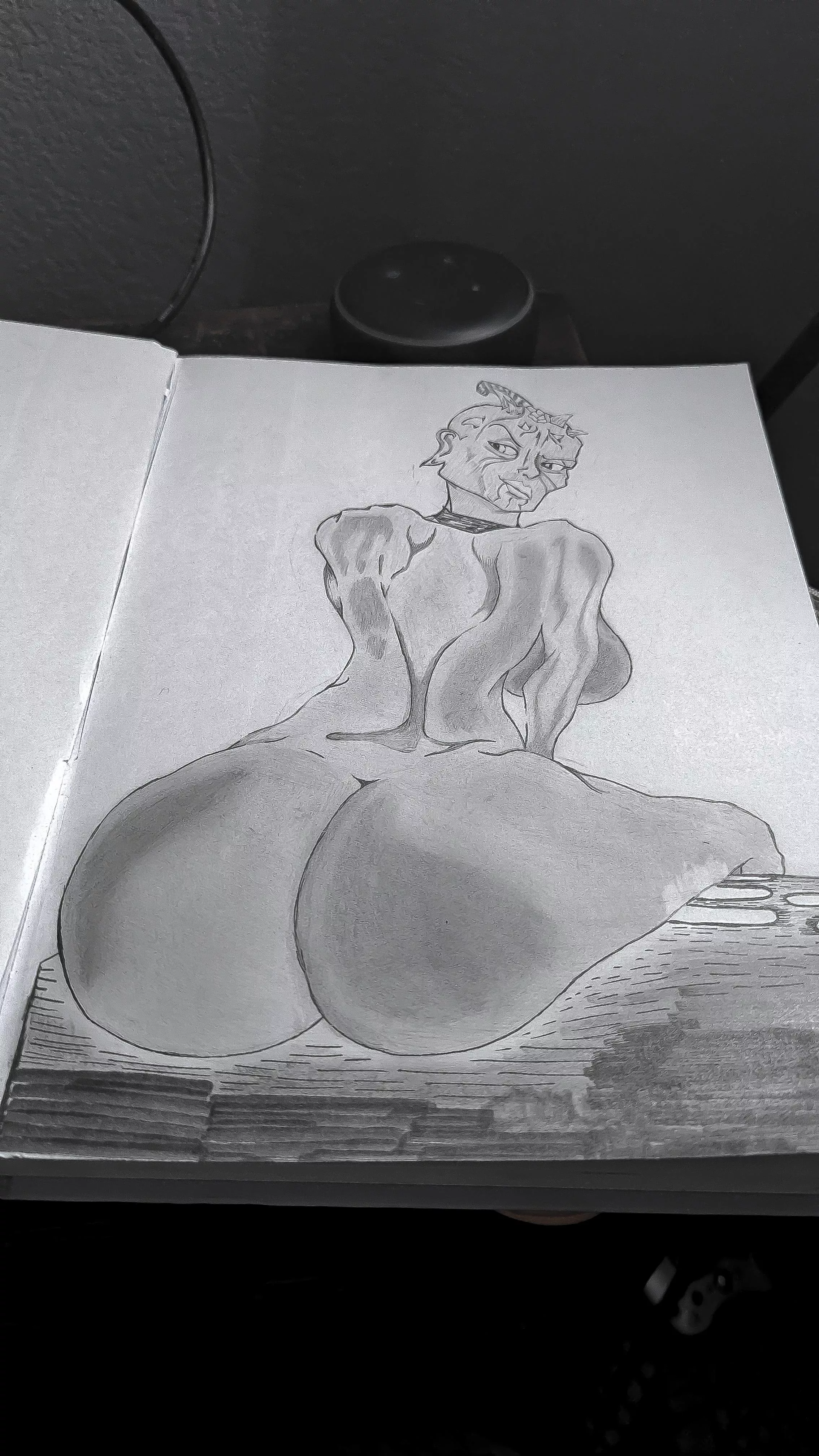 Drawing Of Sugi from Star Wars (Artist: Quantum 456)