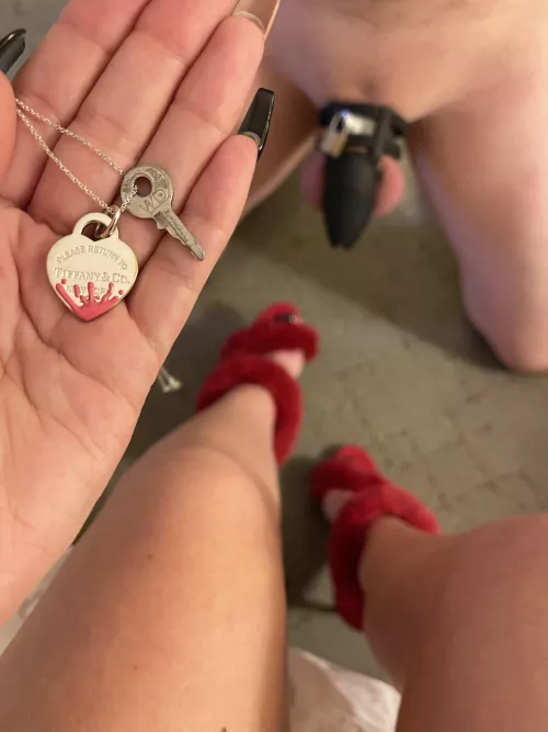 if you want your Chastity Key around My Neck 📿