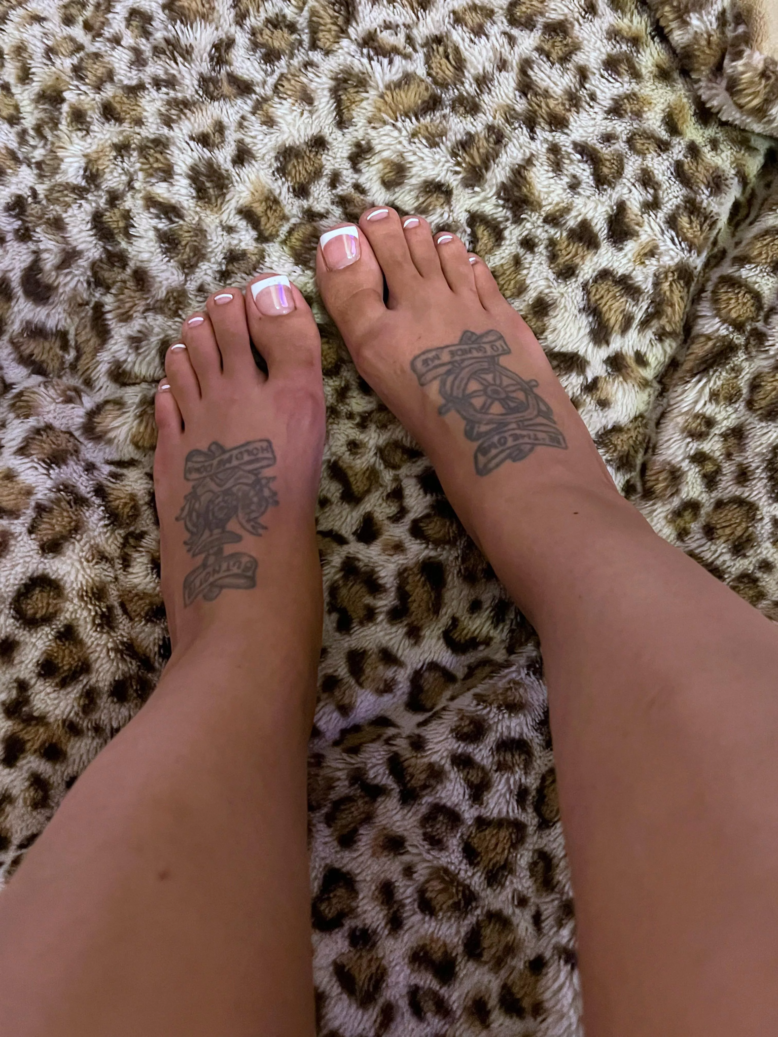 Like my new pedicure? oc.