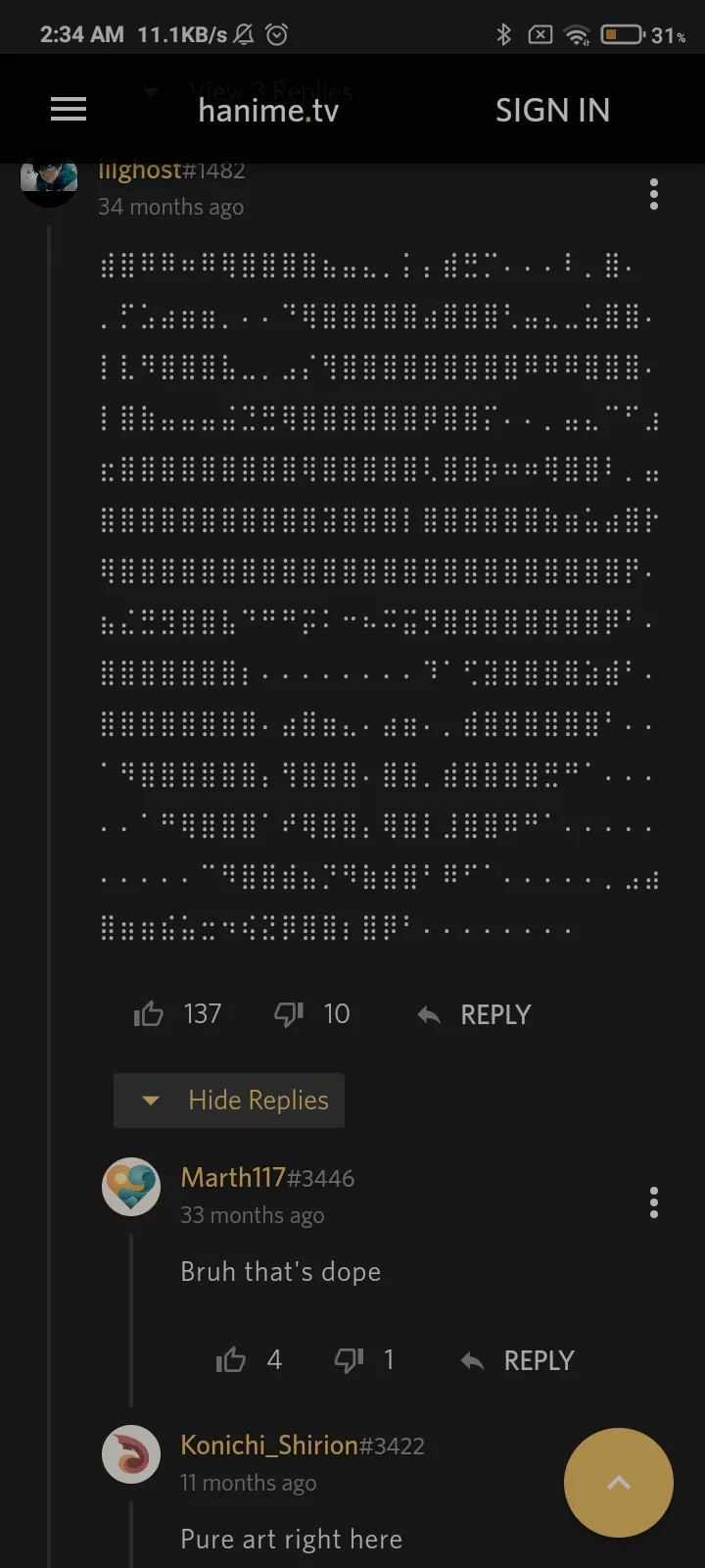 Now that is some serious dedication