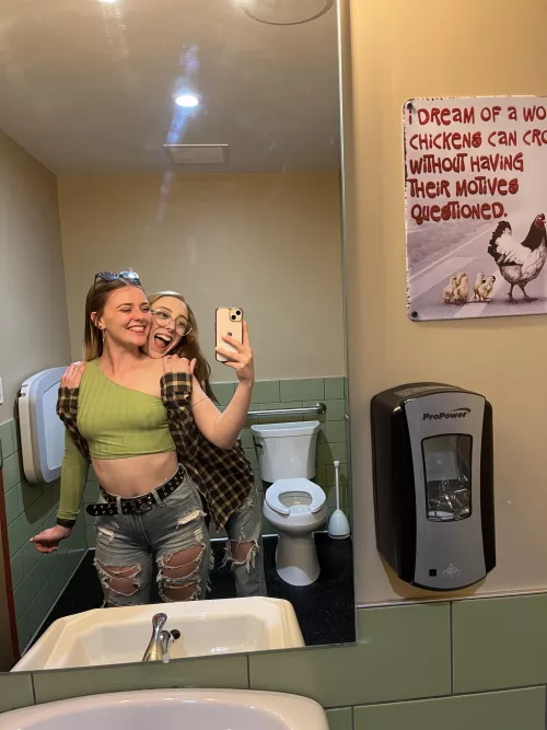 We come as a pair (;