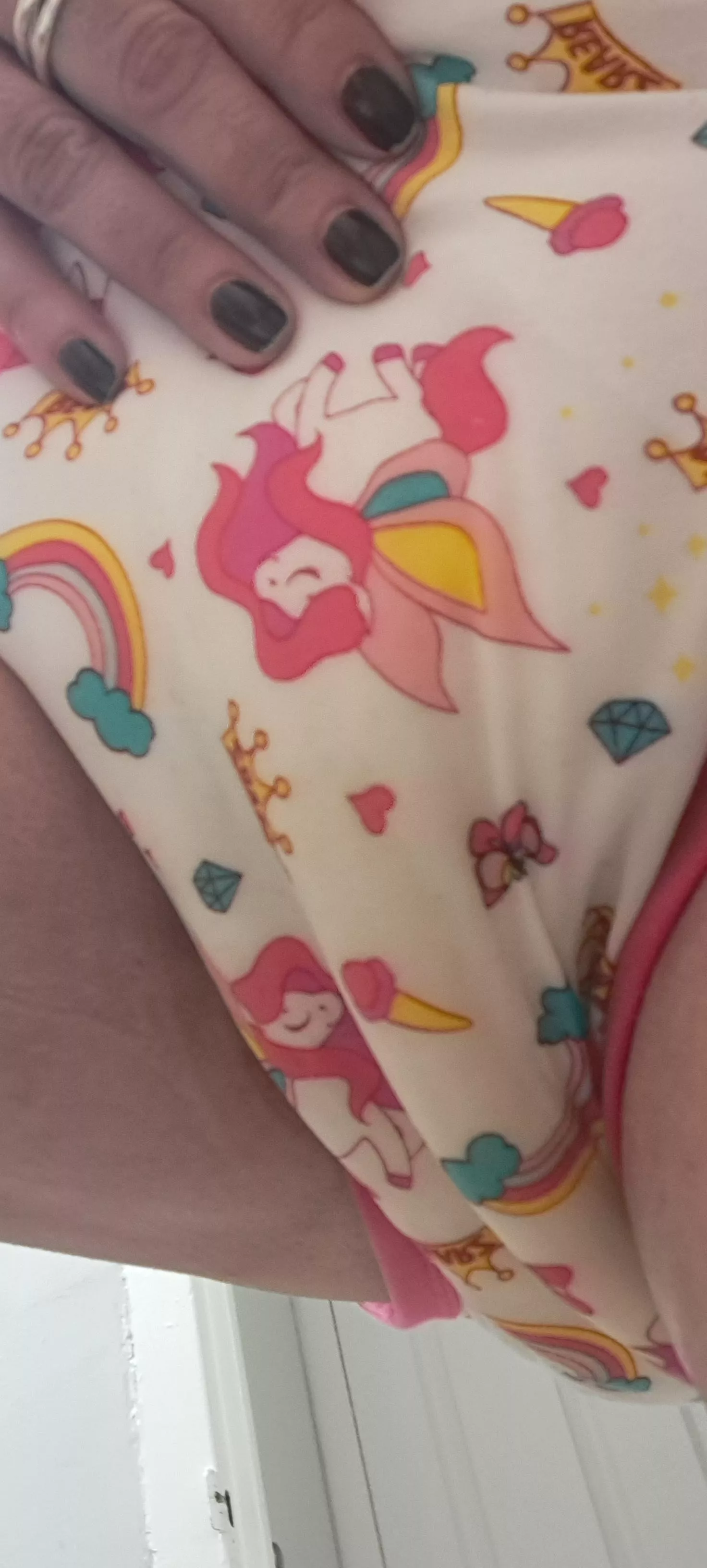 Wet my training pants...