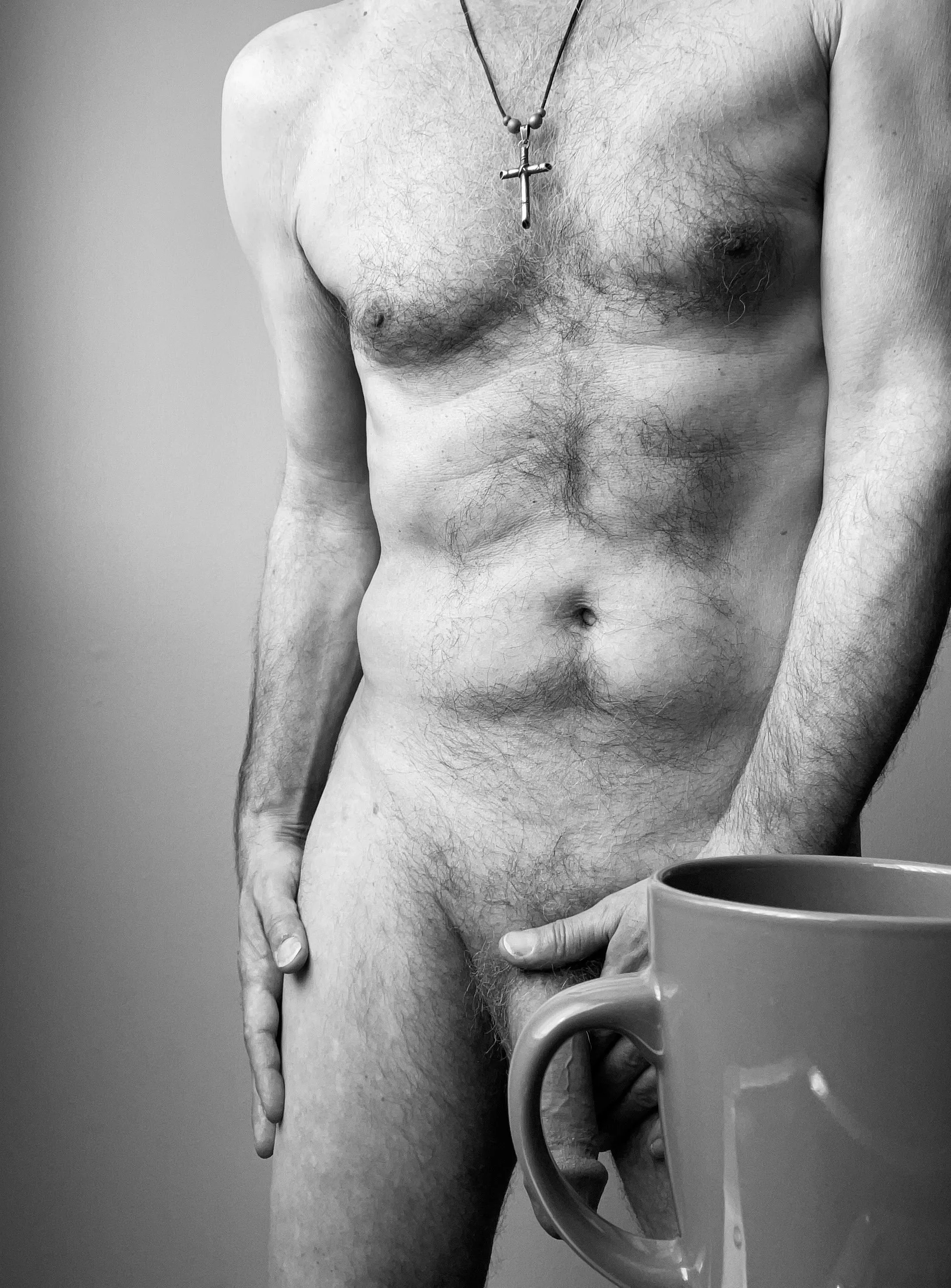 When the second thing you reach for is my...cup...