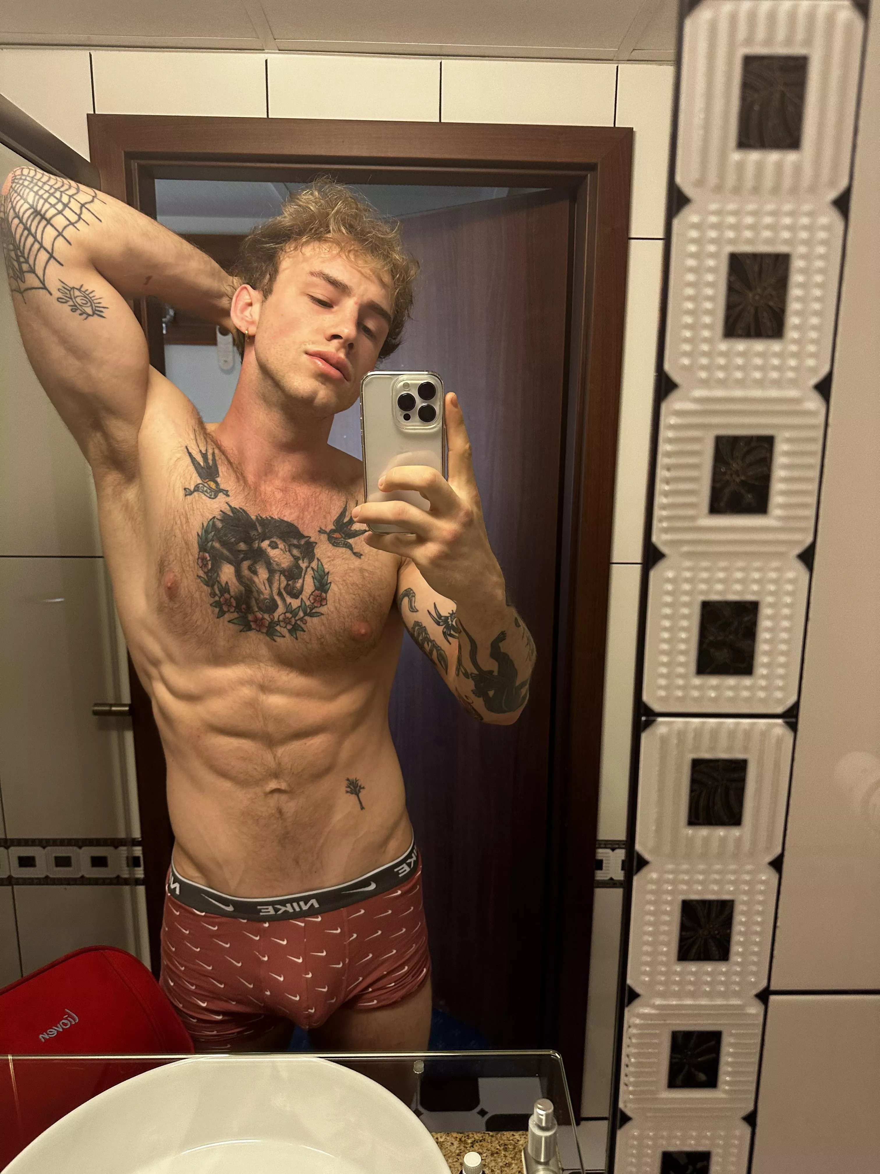 Who needs shirt anyways