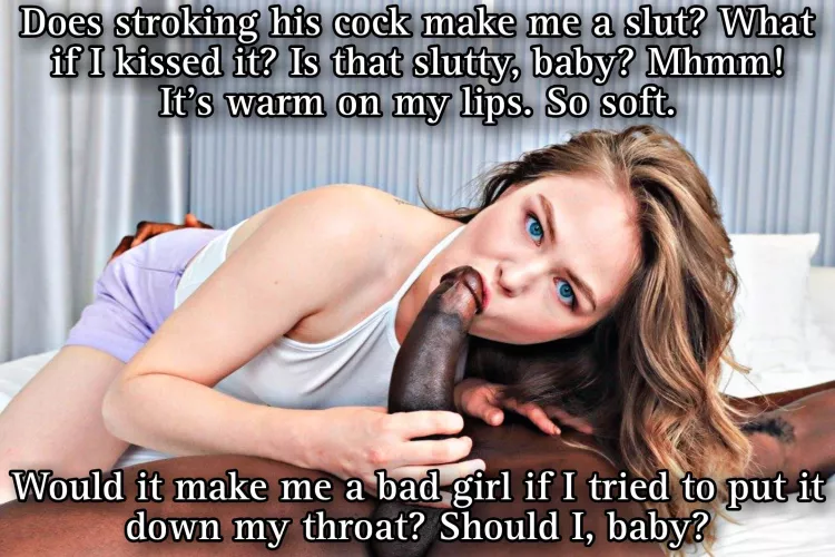 Would it make me a bad girl...