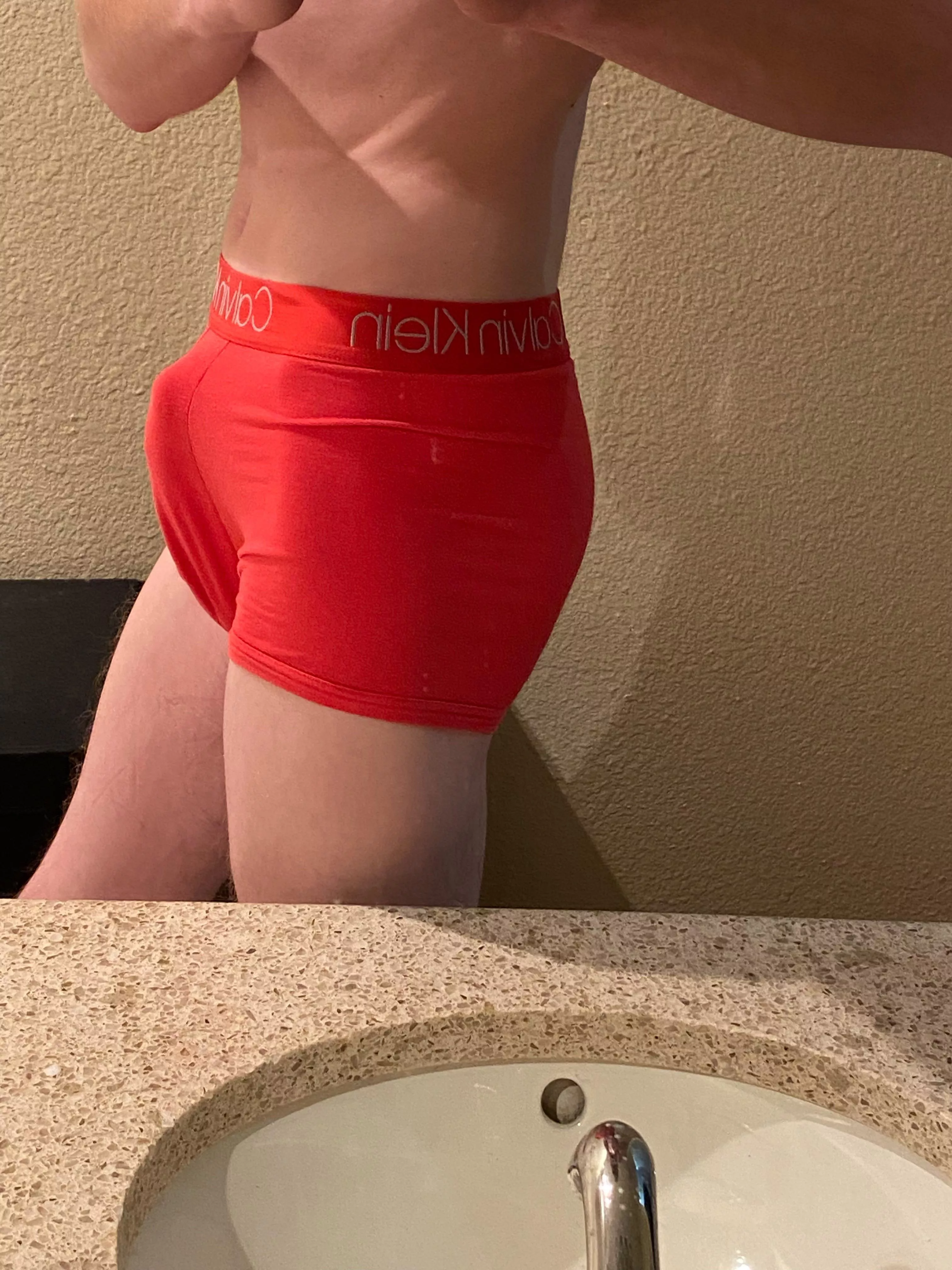 22 - love Red underwear :)