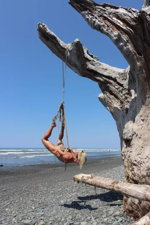 A fun lil dangle we created last weekend on the Olympic Coast