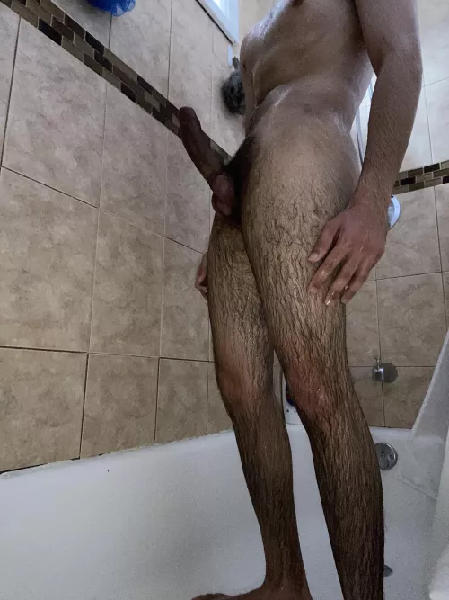 A little bit of shower cock for you guys
