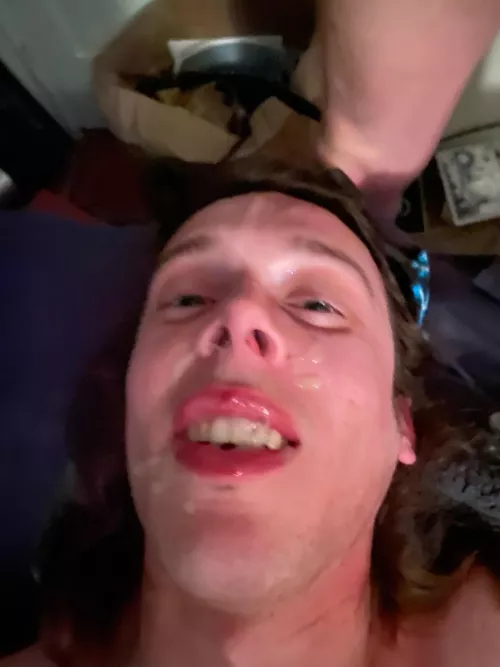 After I let somebody’s dad use my throat