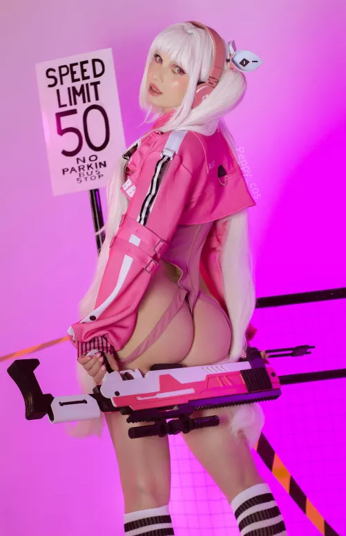 Alice in tiny bodysuit by Peppy_cos