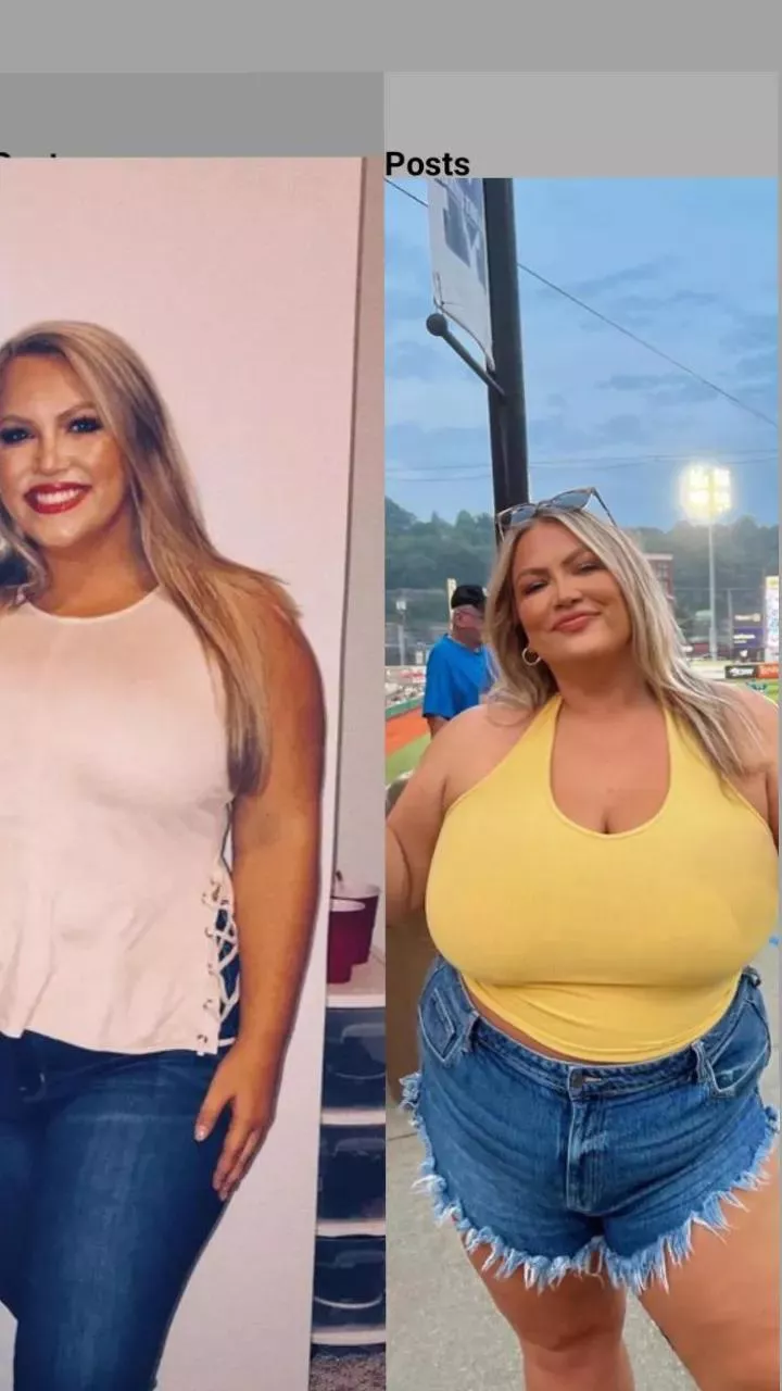 All the alcohol she drinks making her fatter everyday 😍🥵