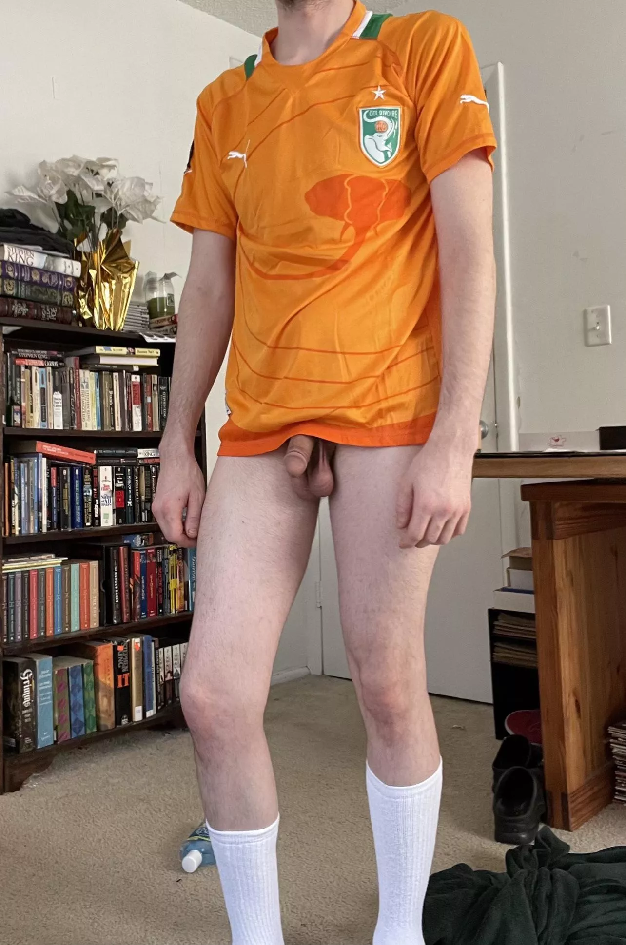 Anyone up for a friendly game of Soccer? Pants vs. Skins!