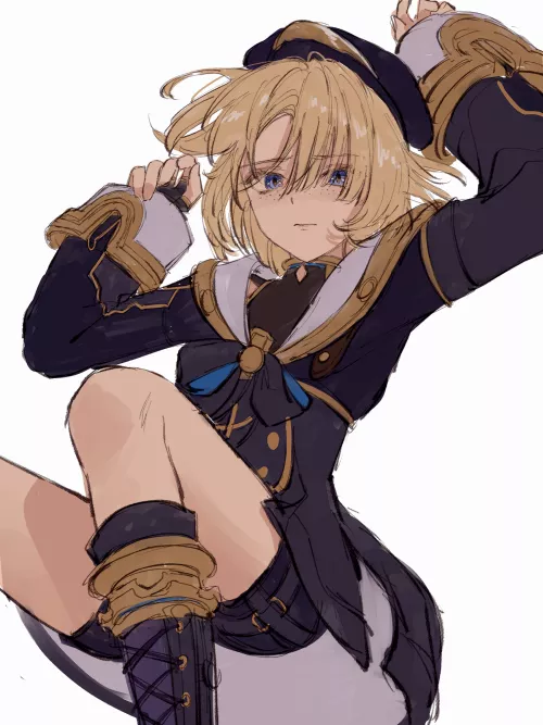 Blushing with freckles