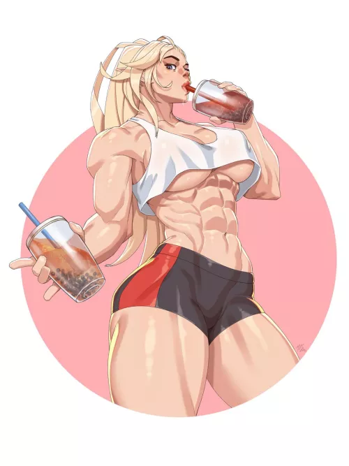 Bubble Tea Drinkers [Artist: R62_art