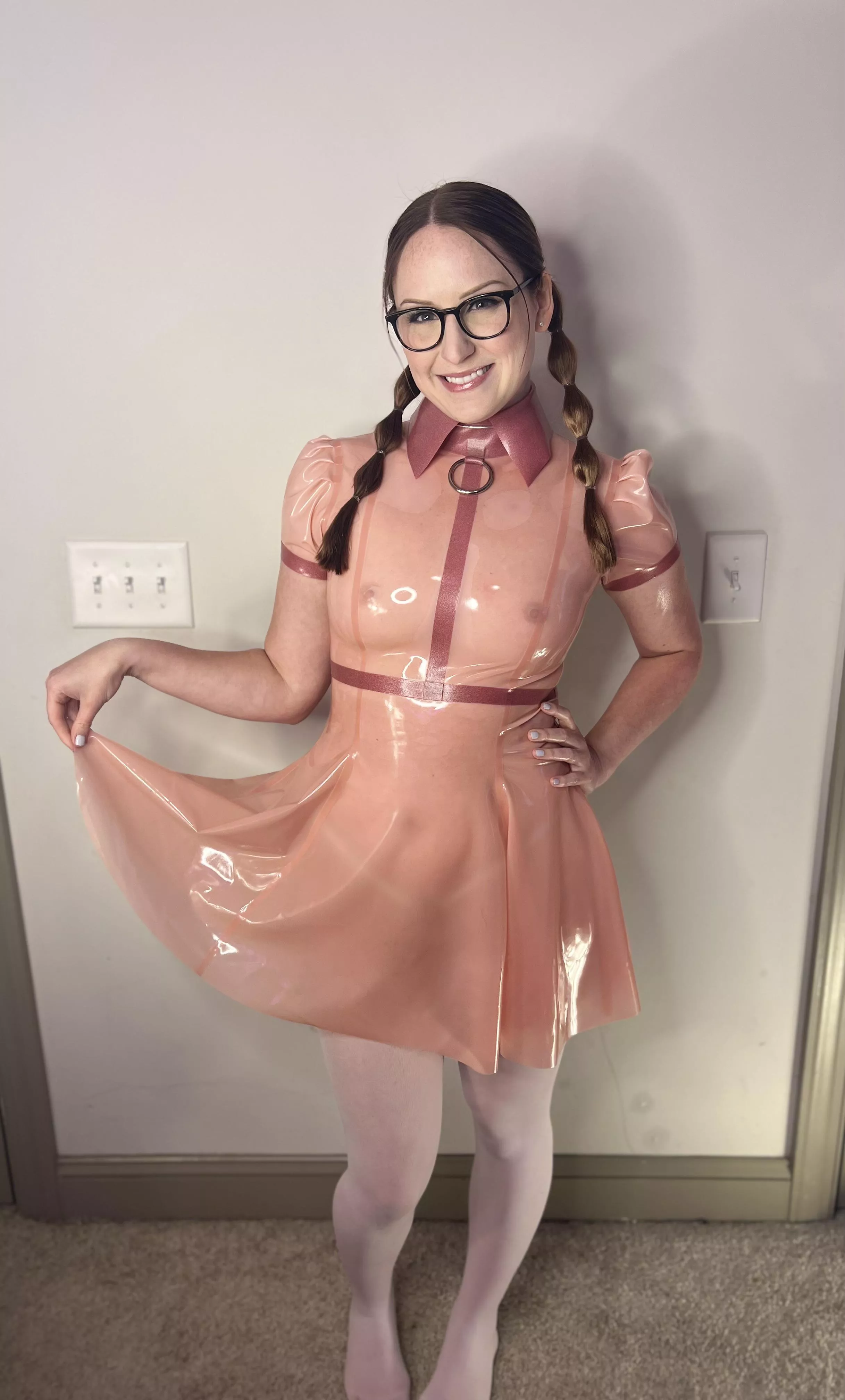 Can’t help but smile in my rubber