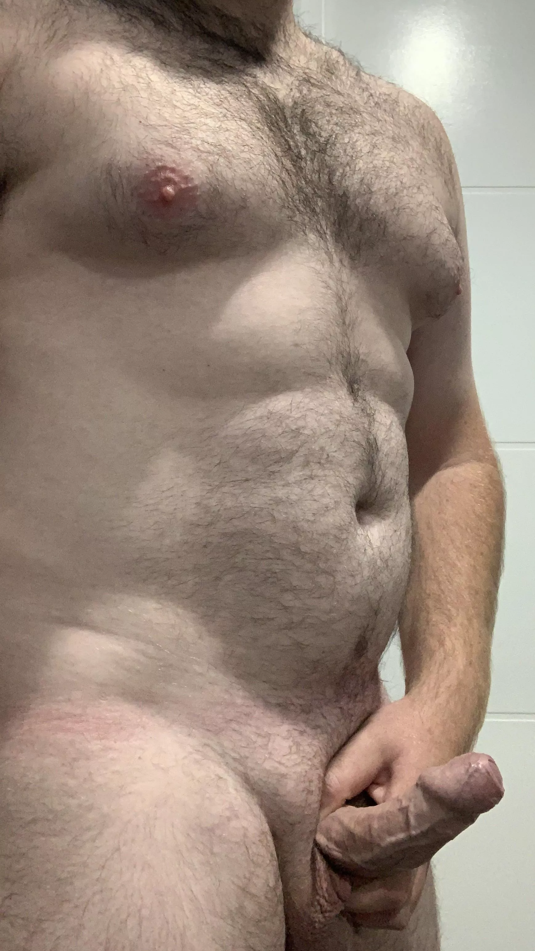 Chubby bod to match a chubby cock