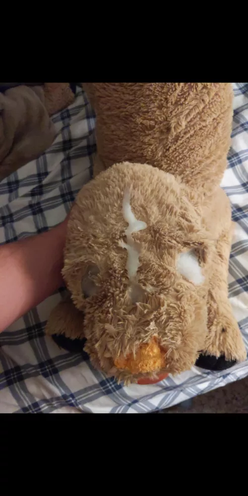 Cum on plushie, be my lil slutty hehe
