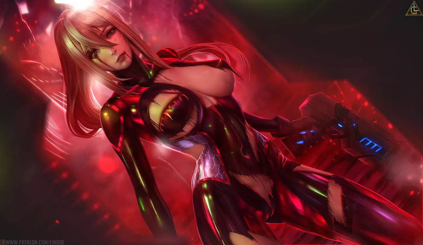 Dark Samus Battle Damage ( Limgae ) [Metroid]