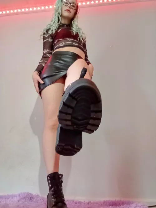 Enjoying the view from down there?