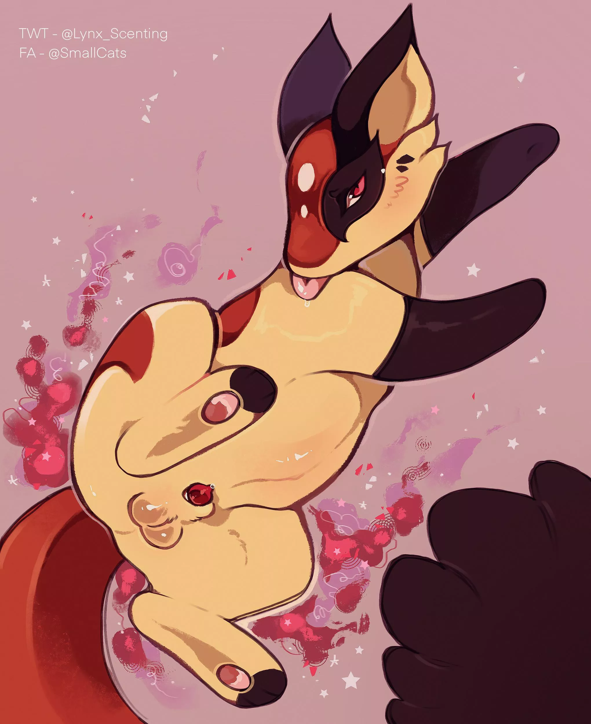 Fiery Bits ❤️‍🔥 (Lynx_Scenting) [M]