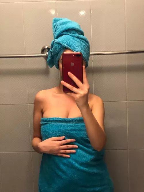 Fresh out of the shower