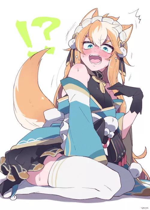 Gorou dressed like this is super cute (g hmr88) [genshin impact]