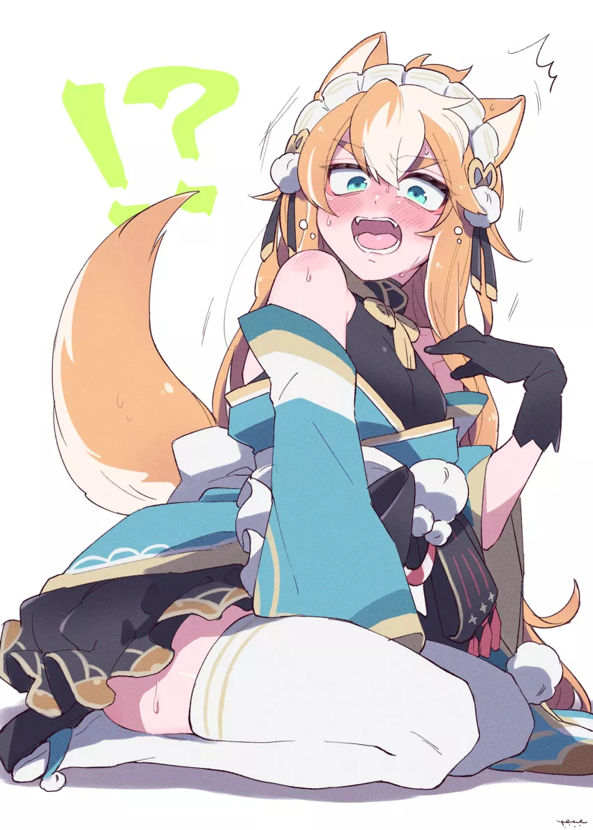 Gorou dressed like this is super cute (g hmr88) [genshin impact]