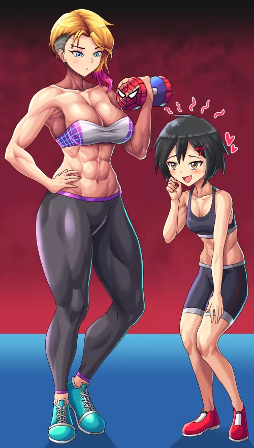 Gwen & Peni [Artist: Toothbrushking]