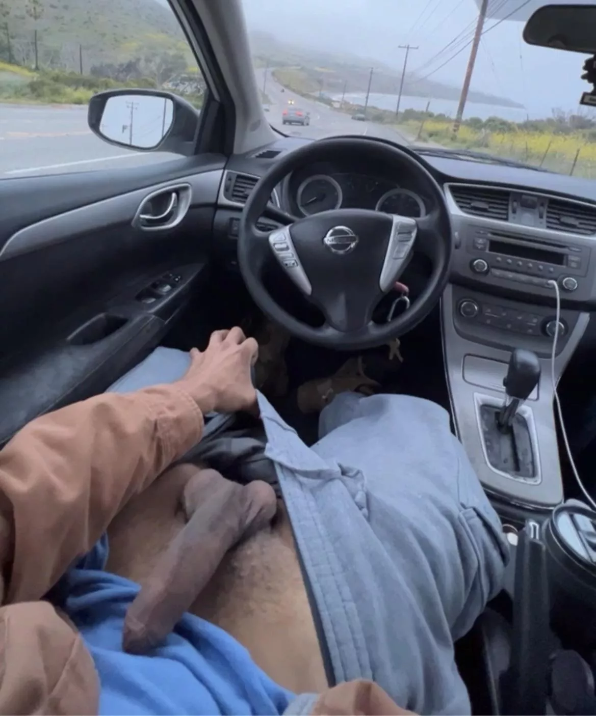 How about a hiking buddy with a HUGE cock?